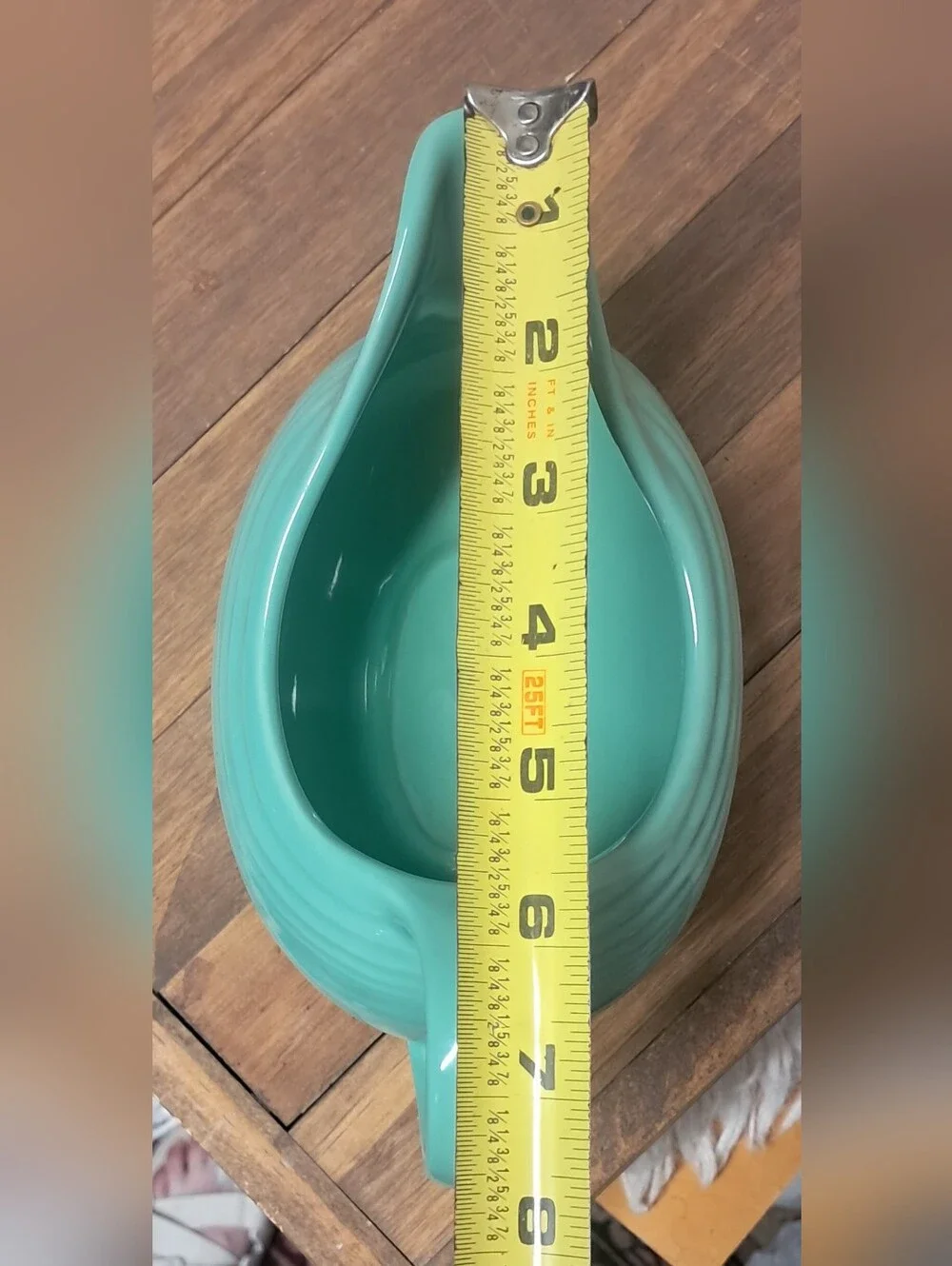 Vintage Fiesta Sea Mist Green Gravy Boat Sauceboat Homer Laughlin HLC USA